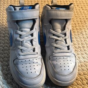Nike Kids Sneakers - Light Gray and Blue